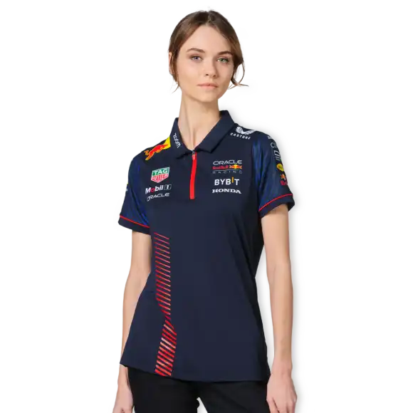 Red Bull Racing Polo – XXS – Team Polo 2023 – Dames – Max Verstappen | Verstappen.com