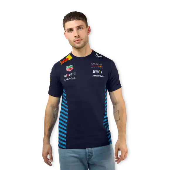 Red Bull Racing T-shirt – M – Team T-Shirt 2024 – Heren – Max Verstappen | Verstappen.com