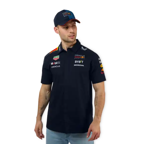 Red Bull Racing Overhemden – S – Team Overhemd 2024 – Heren – Max Verstappen | Verstappen.com