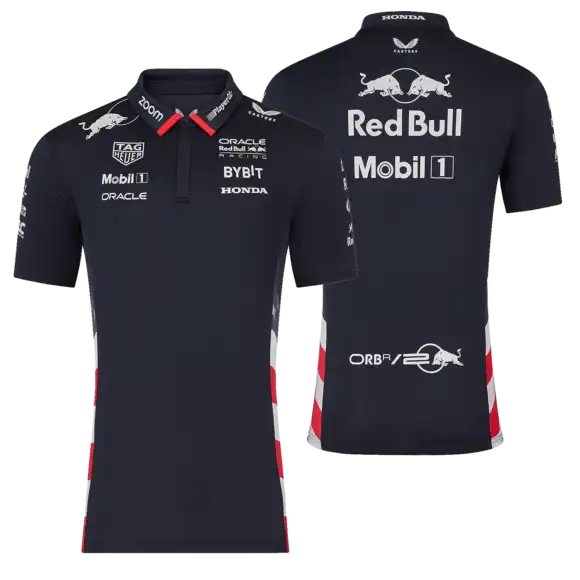 Red Bull Racing Polo – XL – Heren – USA Replica Team Polo 2024 – Max Verstappen | Verstappen.com