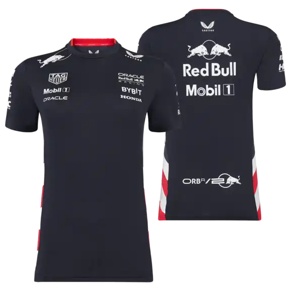 Red Bull Racing T-shirt – XXL – America Race Team T-Shirt 2024 – Dames – Max Verstappen | Verstappen.com