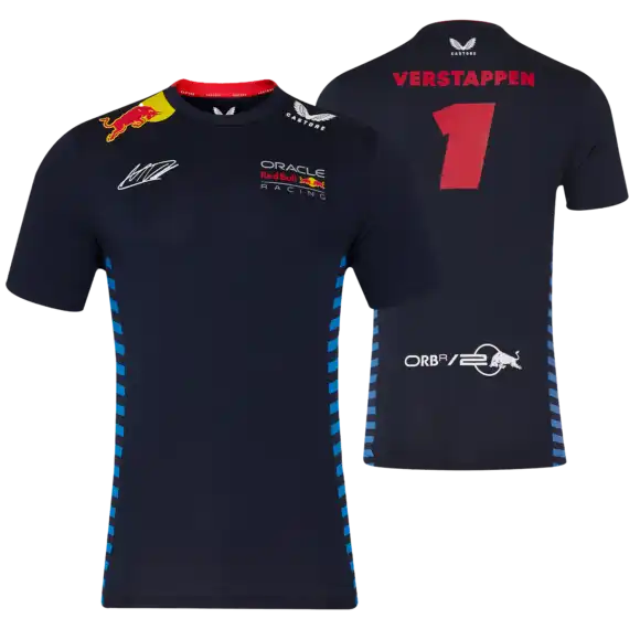 Max Verstappen T-shirt – XL – Red Bull Racing – Driver T-Shirt 2024 – Heren | Verstappen.com