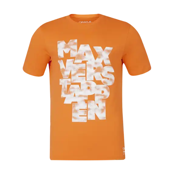 Max Verstappen T-shirt – M – Red Bull Racing T-Shirt Oranje Max Expression | Verstappen.com