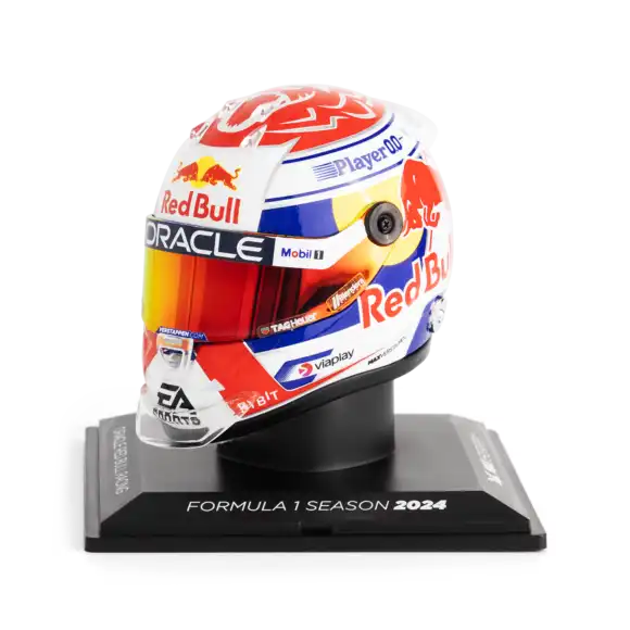 1:4 – 2024 Seizoenshelm – Max Verstappen – Schaalmodel – Red Bull Racing | Verstappen.com