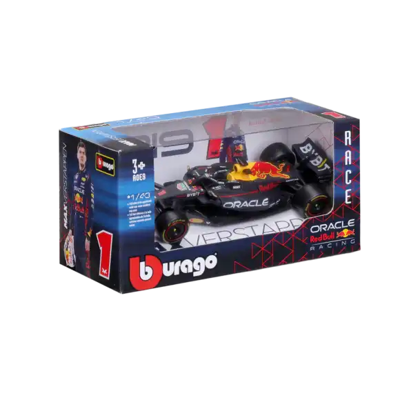 1:43 – RB19 2023 Bburago speelgoedauto – Max Verstappen | Verstappen.com