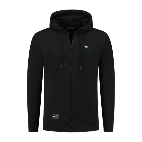 MV Zip hoodie – Zwart – Essentials – XL – Max Verstappen | Verstappen.com