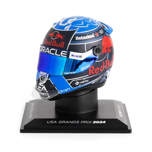 1:4 Helm USA 2024 Max Verstappen – Schaalmodel – Red Bull Racing | Verstappen.com