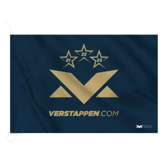 Vlag 2024 – 100×150 – Max Verstappen | Verstappen.com