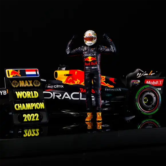 1:12 RB18 – Japan 2022 – Wereldkampioen Max Verstappen – Schaalmodel – Red Bull Racing | Verstappen.com