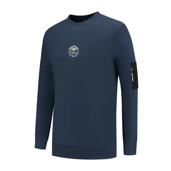 Unleash The Lion – Crewneck – Navy – M – Max Verstappen | Verstappen.com