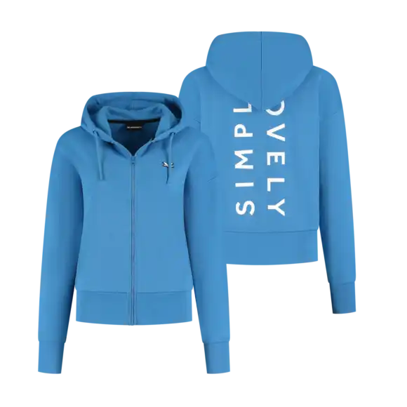 Dames – MV Zip-Hoodie – Blauw – Simply Lovely – MV Official – M – Max Verstappen | Verstappen.com