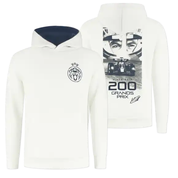 200 Grands Prix – Hoodie – Formula 1 Since 2015 – Max Verstappen | Verstappen.com