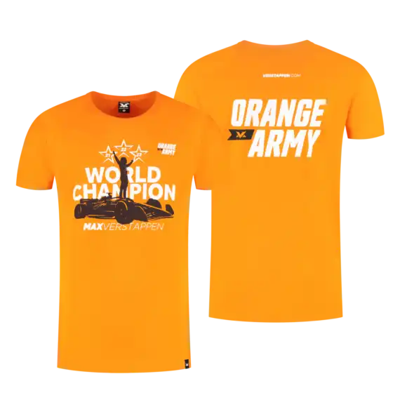 Orange Army T-Shirt 2024 – Adult – XXL – Max Verstappen | Verstappen.com