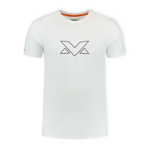 MV Logo T-shirt – Wit – M – Max Verstappen | Verstappen.com