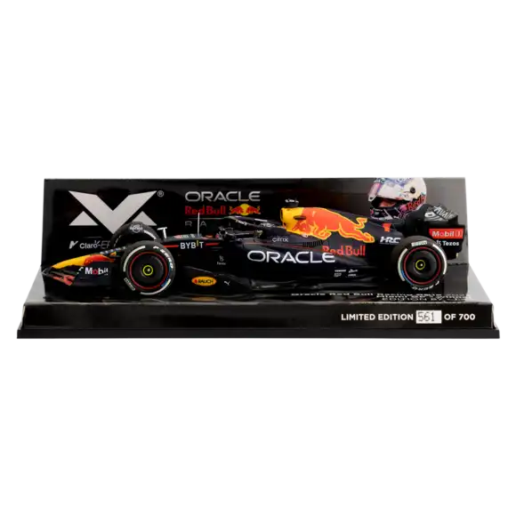 1:43 RB18 GP Miami 2022 – Winnaar Max Verstappen – Schaalmodel – Red Bull Racing | Verstappen.com