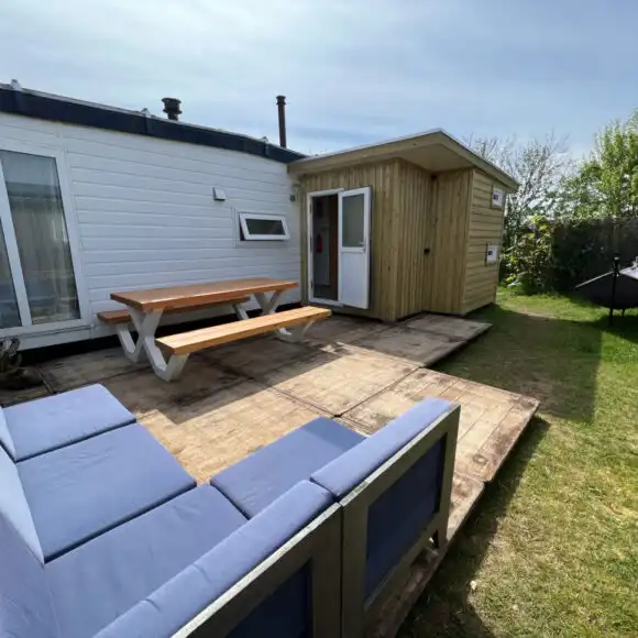 Heerlijk 5 persoons chalet gelegen op een familie camping in Midsland op Terschelling | vakantiehuis Terschelling | HeerlijkeHuisjes